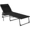 Aosom Gultas gultas 60x190x31 cm juoda, sulankstoma