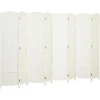 Aosom Kambario pertvara 320x1,6x170 cm balta polipropilenas