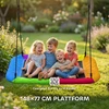 Aosom Nest Swing 148x77x180 cm Daugiaspalvė Reguliuojamo aukščio