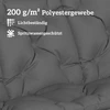 Aosom Pagalvėlė suoliukui 150x100x10 cm Tamsiai pilka Poliesteris