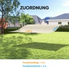 Aosom Pakeitimo stogo stogelis 298x293 cm Kremas Baltas Poliesteris