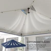 Aosom Pavėsinės stogo keitimas 300x300 cm Mėlynas Vandeniui atsparus