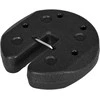 Aosom Paviljono svorių rinkinys, 4 dalys, 22x5.5 cm, juoda, plastikas