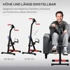 Aosom Pedalų treniruoklis, 56x44x75 cm, juoda, plienas