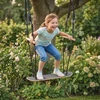 Aosom Skateboard Swing 79x40x180 cm Juoda
