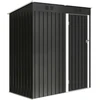 Aosom Sodo namelis 163x90x179 cm Tamsiai pilkas metalas