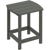 Aosom Sodo stalas 48x37x46 cm Pilkas HDPE