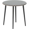 Aosom Sodo stalas 80x80x74 cm Pilkas Plienas