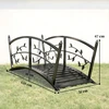 Aosom Sodo tiltelis 120x51x47 cm Juodas metalas