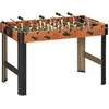 Aosom Stalo futbolo stalas 118x104x69 cm rudas, MDF, metalas