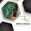 Aosom Stalo futbolo stalas 118x104x69 cm rudas, MDF, metalas