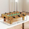 Aosom Stalo futbolo stalas, 69x36.5x22 cm, ruda, mediena