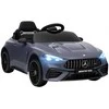 Aosom Vaikiškas elektrinis automobilis 99x55x43 cm pilkas, plastikas