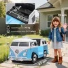 Aosom Vaikiškas elektrinis automobilis, 89x49x41.5 cm, mėlynas, metalas plastikas