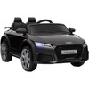 Aosom Vaikiškas elektrinis automobilis Audi, 102x60x44 cm, juodas, plastikas