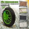 Aosom Vaikiškas elektrinis motociklas, 106,5x51,5x68 cm, žalias, plastikas