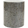 Av1730-28B Staliukas apvalus Avola Juodas Multi