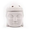 Aromatinė lempa, Candle Brothers Buddha, 16x12.5x13 cm, balta, keramika