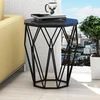 Kalune Design Šoninis staliukas Sofya - Juodas Marble