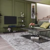 TV staliukas Asir Televizoriaus stovas, Basak, 150x93x30 cm, antracitasKavos stalas, Basak, 120x30x50 cm, antracitas.