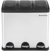 Songmics Atliekų separatorius 54 litrai (3 x 18 L)
