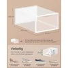 Songmics Batų dėžės 12 vnt. rinkinys su durelėmis 33,2 x 23 x 14,5 cm