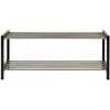Nežinomas Shoe rack House Nordic Padova. juodas. 78x34x32 cm