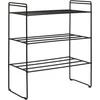 Nežinomas Shoe rack. juodas. 25 cm x 49.5 cm x 60 cm