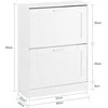 Batai Spinta, SoBuy FSR137-W, 60x25x80 cm
