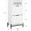 TV staliukas Virtuvės spinta, SoBuy FSB95-W, 59x40x115 cm