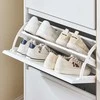 Batai spintelė, SoBuy FSR189-WN, 80x34x122 cm, Balta