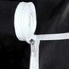 Songmics Batų stovas su dangčiu 88 cm, juodas
