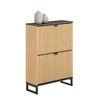 Batų stovas, SoBuy FSR202-N, 60x24x88 cm, Juodas