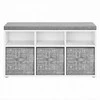 Songmics Pufas 87 x 30,3 x 48 cm