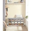 Songmics Vasagle Batų suoliukas su 15 skyrių