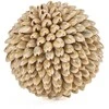 Bazaar Dekoratyvinis rutulys, Oluolu Shell Ball, 11x11x11 cm, balta, kriauklė