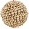 Bazaar Dekoratyvinis rutulys, Oluolu Shell Ball, 11x11x11 cm, balta, kriauklė