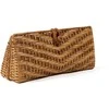 Bazaar Delninė The Clutch-a-lot 9x28x12 cm Natūrali, rotangas