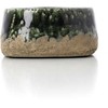 Bazaar Dubens formos vazonas 16.5x16.5x8 cm žalias akmens keramika