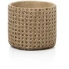 Bazaar Gėlių vazonas RattanRock 16,5x16,5x15 cm natūralios spalvos betonas