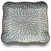 Bazaar Kvadratinė lėkštė, 24x25.5x2 cm, pilkai ruda, keramika