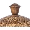 Bazaar Laikymo krepšys, 55x55x52 cm, rudas, rotangas