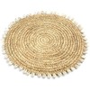 Bazaar Lėkštė lėkštutė, Raffia kriaušė, 0,38x0,38 m, Natūrali