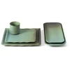 Bazaar Lėkštė, The Lagoon Square Plate, 25x25x2.5 cm, mėlyna, keramika