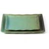 Bazaar Lėkštė, The Lagoon Square Plate, 25x25x2.5 cm, mėlyna, keramika