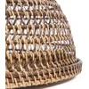 Bazaar Maisto gaubtas, 27x27x12 cm, rudos spalvos, rotangas