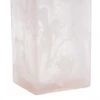 Bazaar Muilo dozatorius 8x8x21 cm rožinis baltas, derva