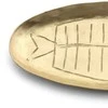 Bazaar Padėklas, The Dishy Fishy, 12x25x1 cm, auksinis, žalvaris