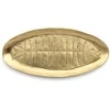 Bazaar Padėklas, The Dishy Fishy, 12x25x1 cm, auksinis, žalvaris