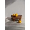 Bazaar Padėklas The Yummy Tray 30x20x10 cm Natūralus, tikmedžio mediena